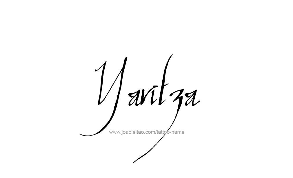 Tattoo Design  Name Yaritza  