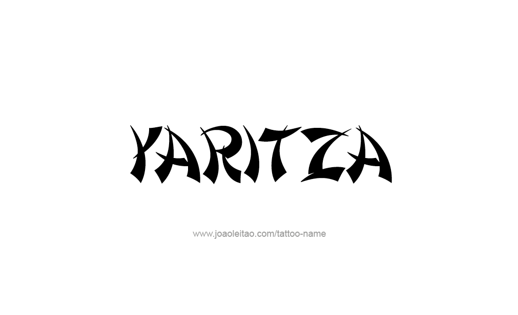 Tattoo Design  Name Yaritza