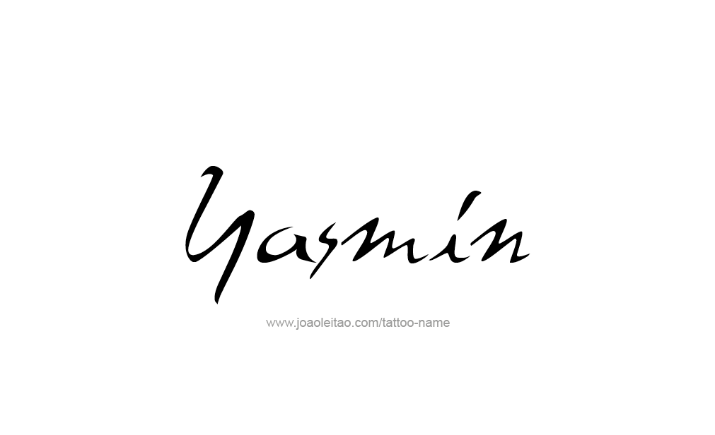 Tattoo Design  Name Yasmin  