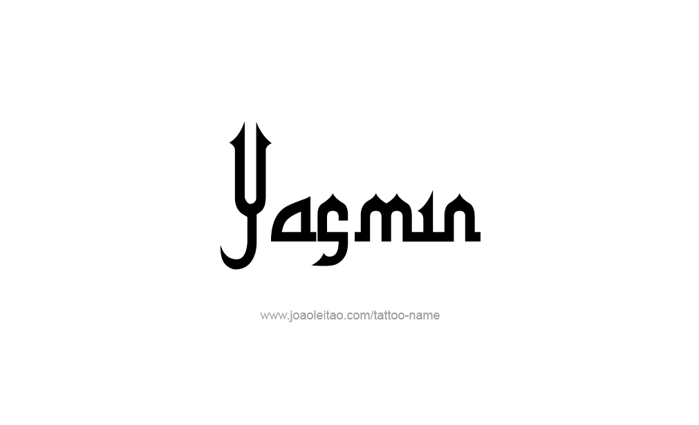 Tattoo Design  Name Yasmin  