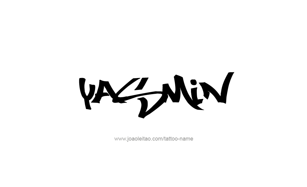 Tattoo Design  Name Yasmin  