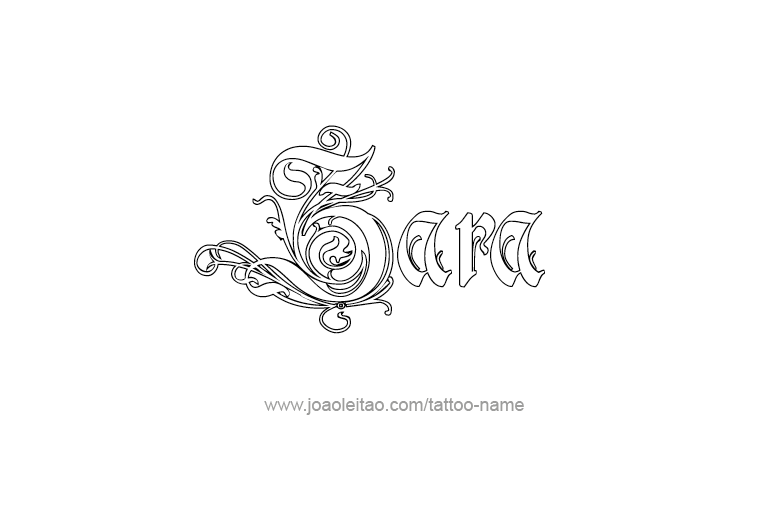 Tattoo Design  Name Zara  