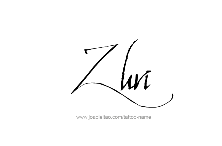 Tattoo Design  Name Zuri  