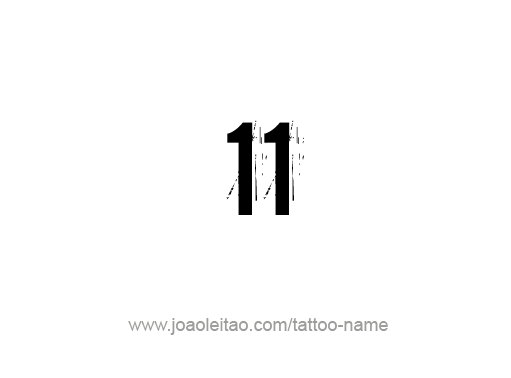 15 Best Number Font Tattoos To Make A Statement  Try Them