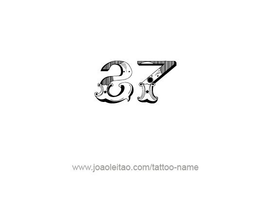 Tattoo Design Number Twenty Seven