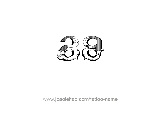 Tattoo Design Number Twenty Nine