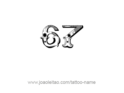 Tattoo Design Number Sixty Seven