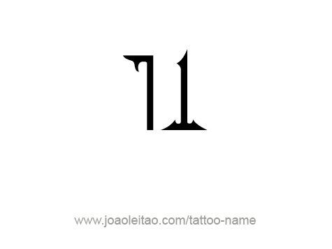 Seventy One-71 Number Tattoo Designs - Tattoos with Names