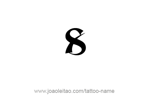 Tattoo Design Number Eight