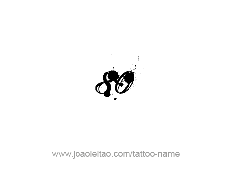 Tattoo Design Number Eighty