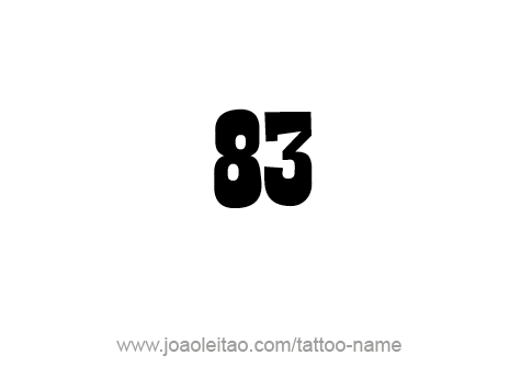 Tattoo Design Number Eighty Three