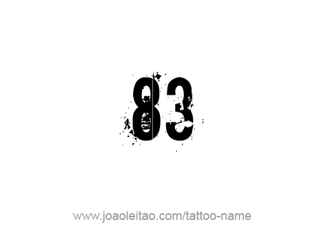 Tattoo Design Number Eighty Three