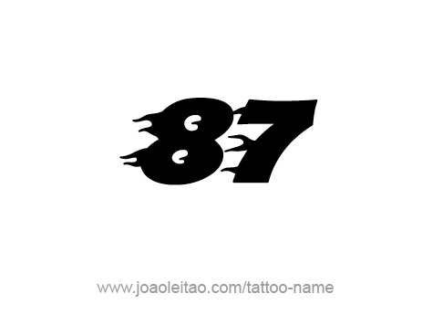 Tattoo Design Number Eighty Seven