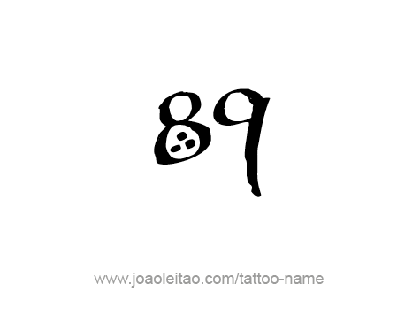 Tattoo Design Number Eighty Nine