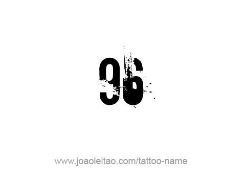 Tattoo Design Number Ninety Six