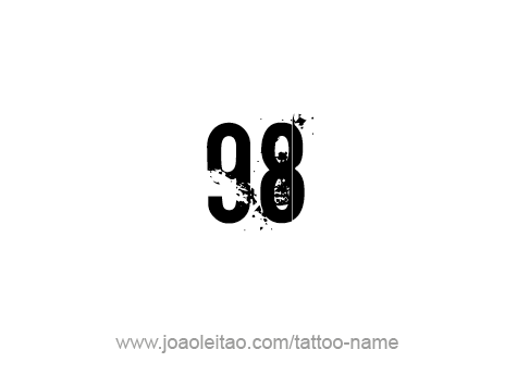 Tattoo Design Number Ninety Eight