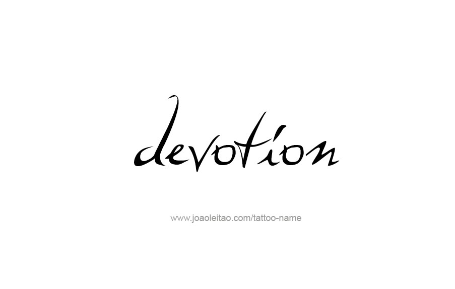 Tattoo Design Feeling Feeling Name Devotion