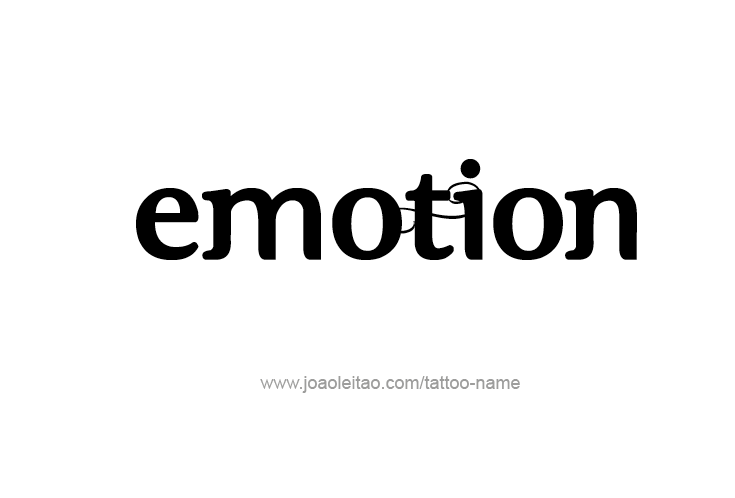 Tattoo Design Feeling Name Emotion