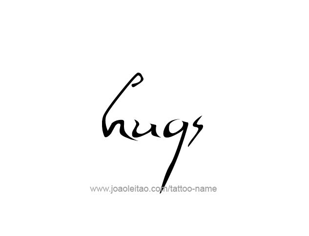 Tattoo Design Name Hugs