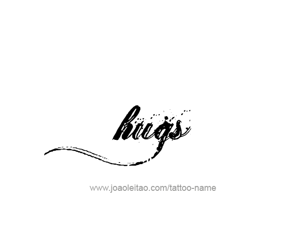 Tattoo Design Name Hugs