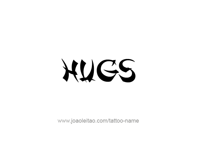 Tattoo Design Name Hugs