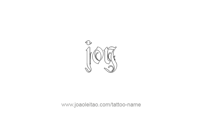 Tattoo Design Name Joy