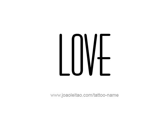 Tattoo Design Name Love