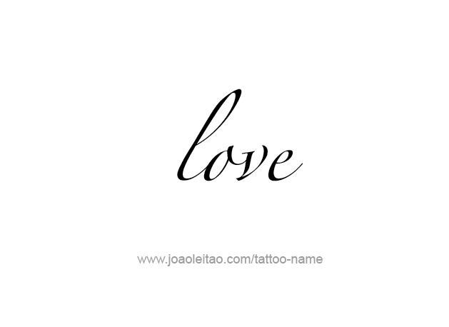 Tattoo Design Name Love