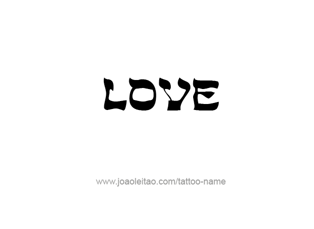 Tattoo Design Name Love