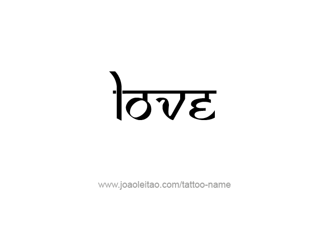 Tattoo Design Name Love