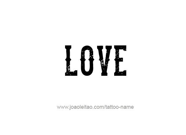 Tattoo Design Name Love