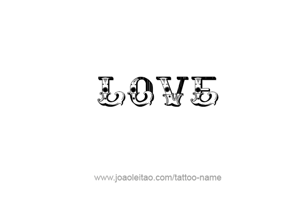 Tattoo Design Name Love