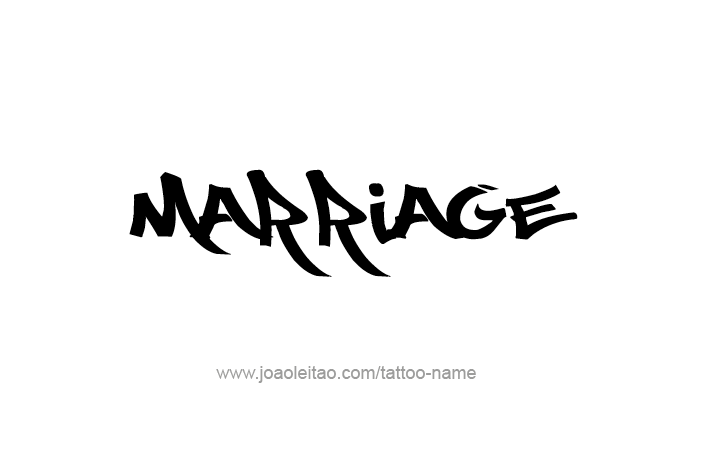 Tattoo Design Love Word Name Marriage