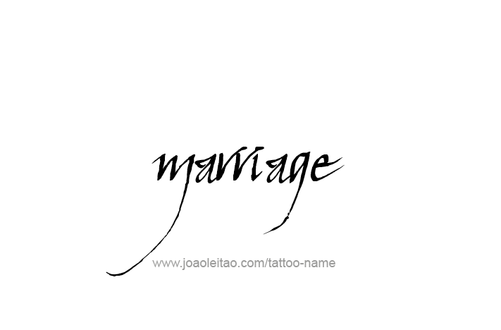 Tattoo Design Love Word Name Marriage