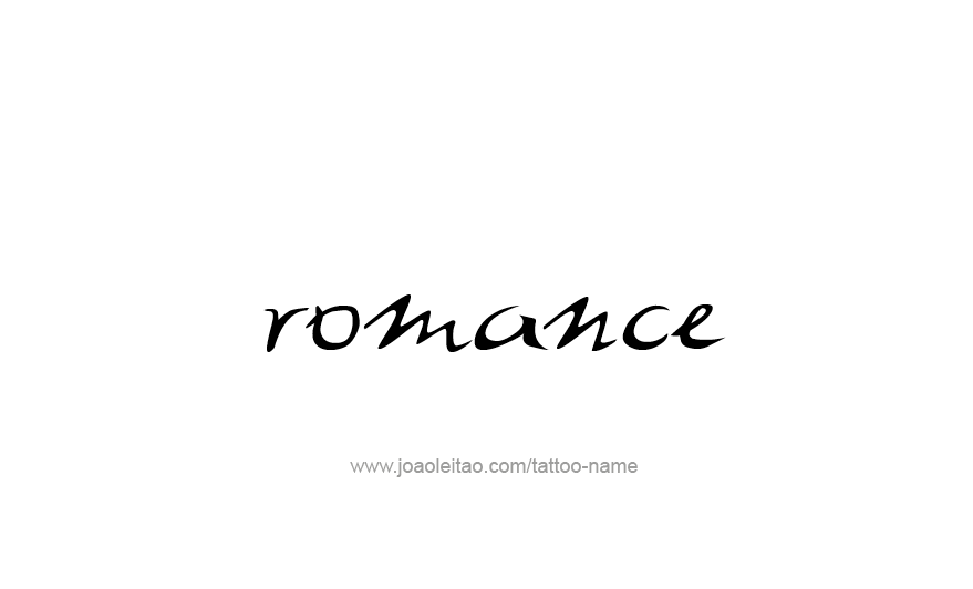 Tattoo Design Love Word Name Romance