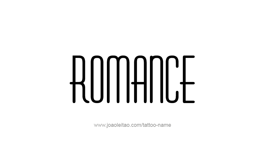 Tattoo Design Love Word Name Romance