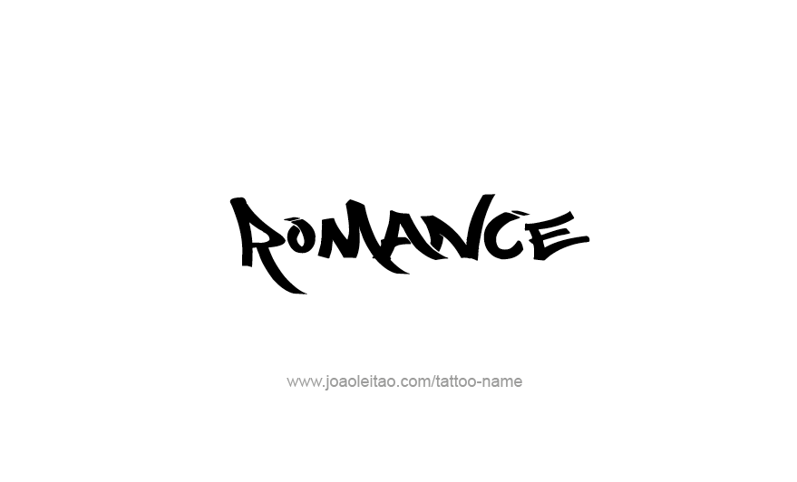 Tattoo Design Love Word Name Romance