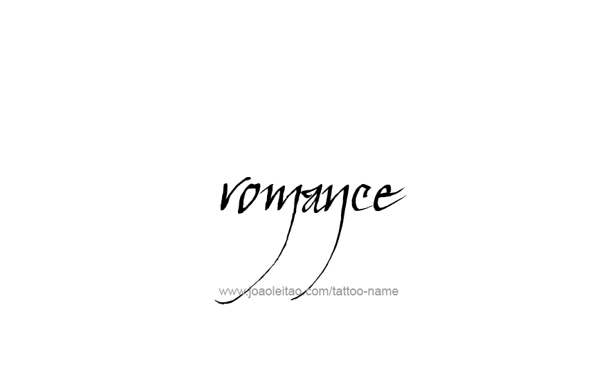 Tattoo Design Love Word Name Romance