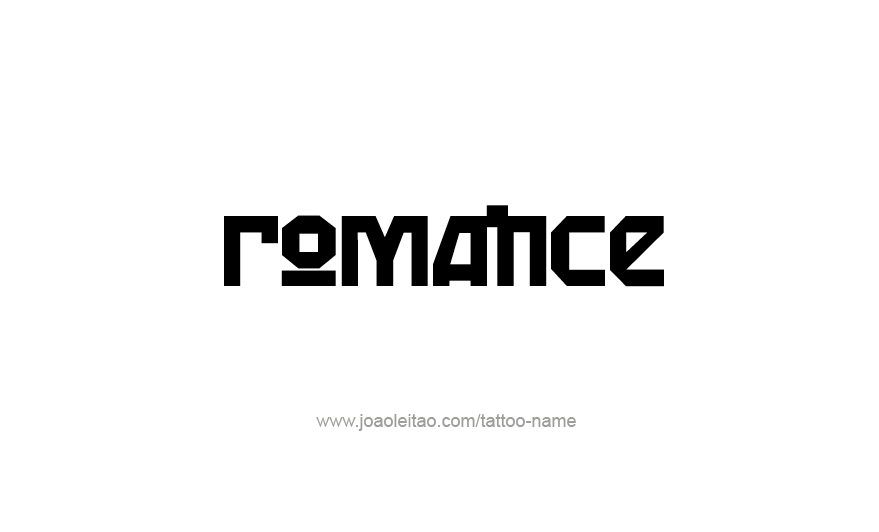 Tattoo Design Love Word Name Romance