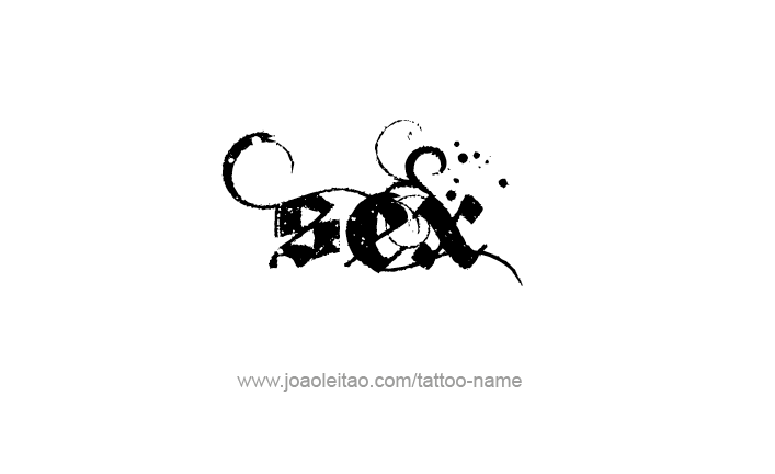 Tattoo Design Love Word Name Sex