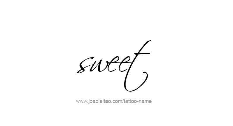 Tattoo Design Love Word Name Sweet