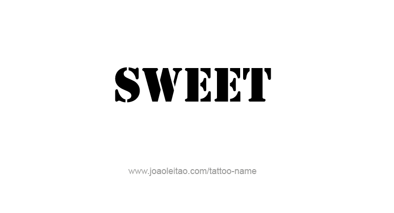 Tattoo Design Love Word Name Sweet