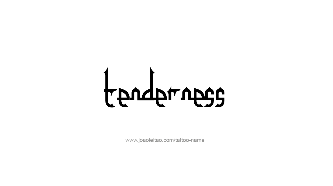 Tattoo Design Feeling Name Tenderness