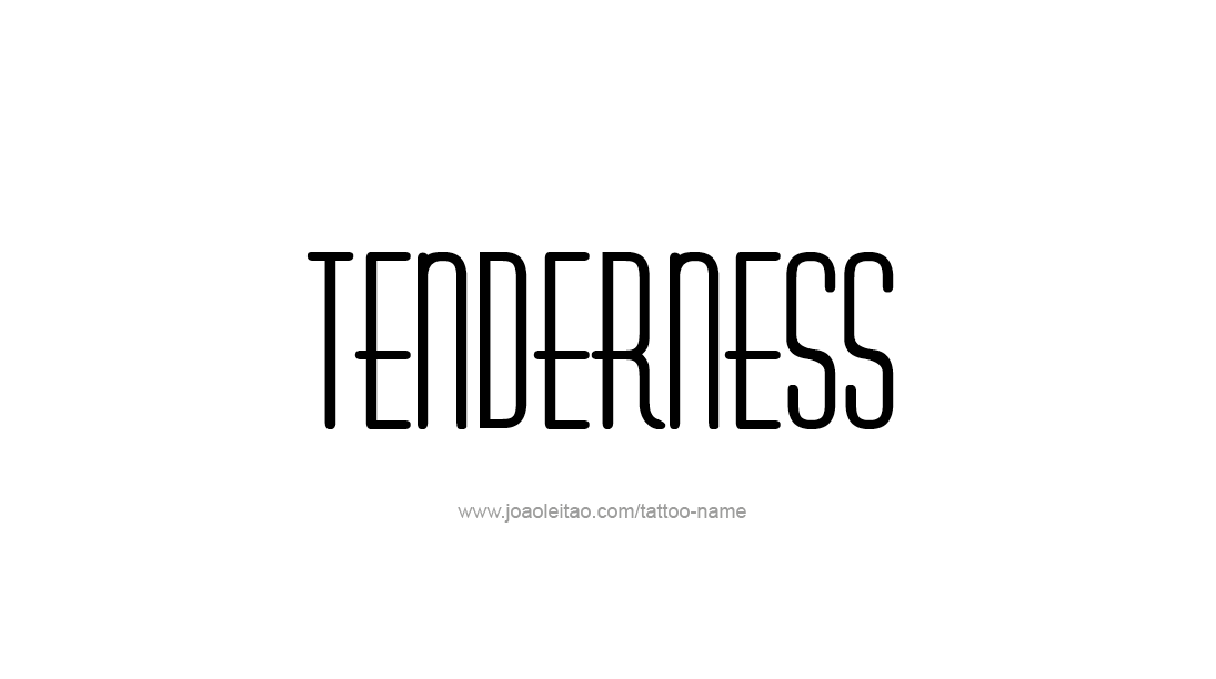 Tattoo Design Feeling Name Tenderness