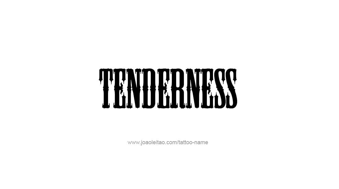 Tattoo Design Feeling Name Tenderness