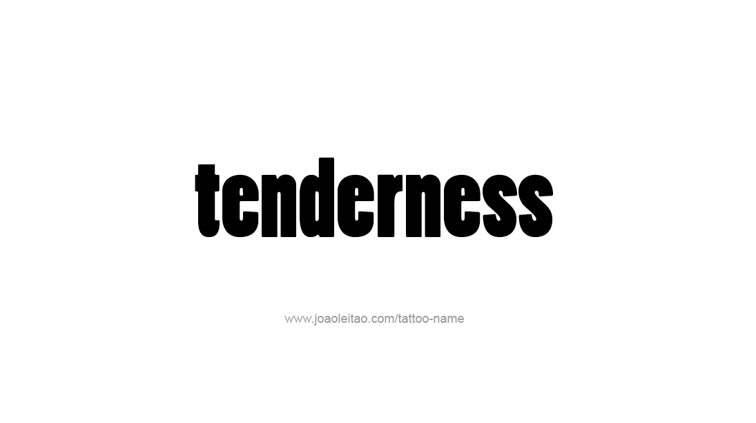 Tattoo Design Feeling Name Tenderness