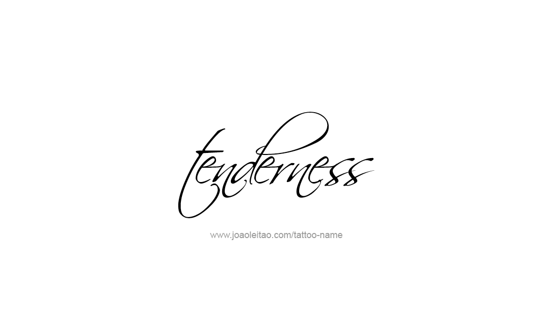 Tattoo Design Feeling Name Tenderness