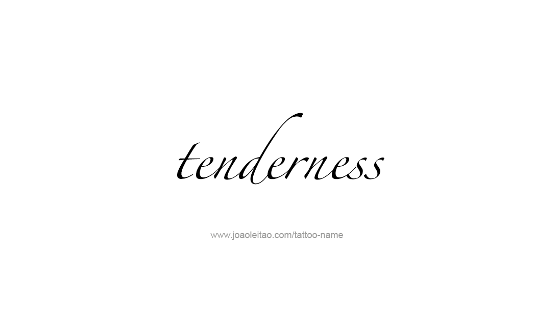 Tattoo Design Feeling Name Tenderness