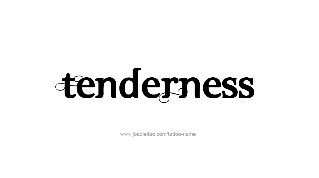 Tattoo Design Feeling Name Tenderness