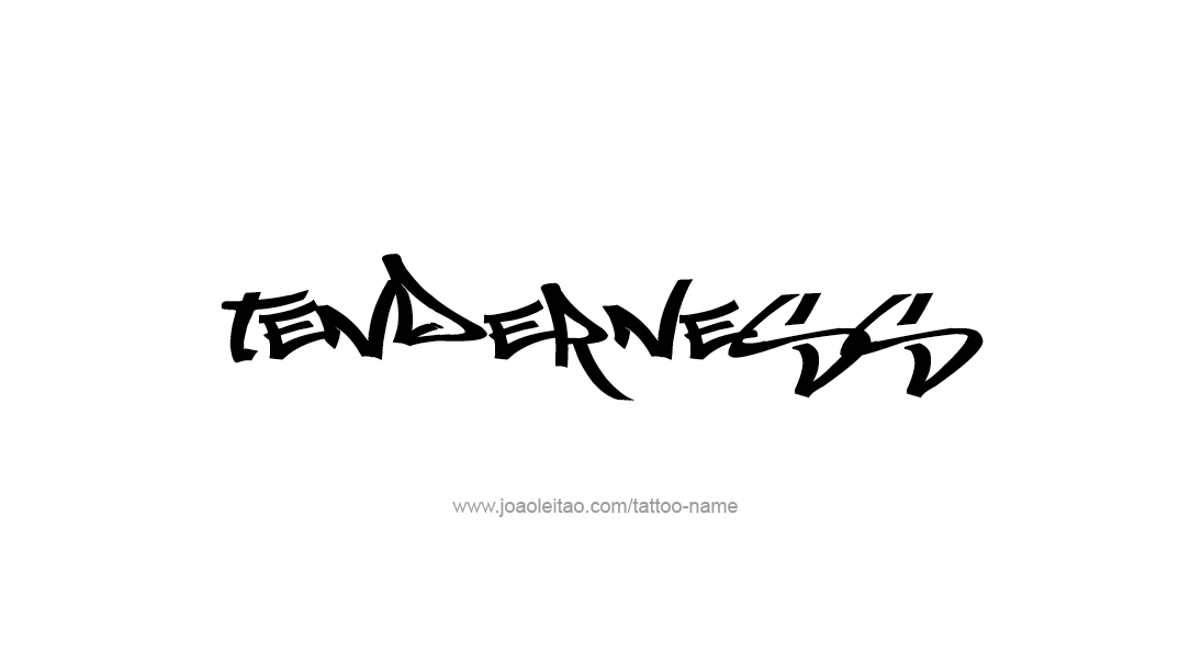 Tattoo Design Feeling Name Tenderness